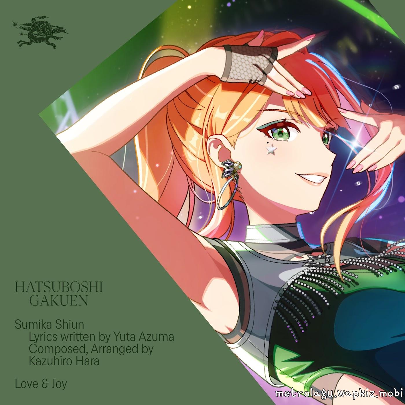 Sumika Shiun (CV: Miya Minato) - Love and Joy [Theme Song Gakuen IDOLM@STER] cover art on Wallkpop