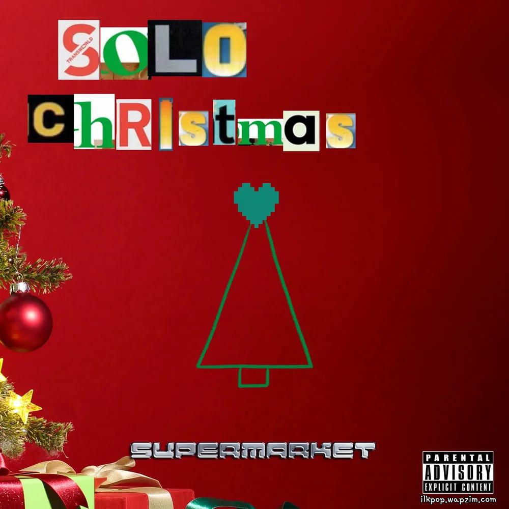 SUPER MARKET - 솔로 크리스마스 (Solo Christmas) (Feat. Han Man Chung) cover art on Wallkpop