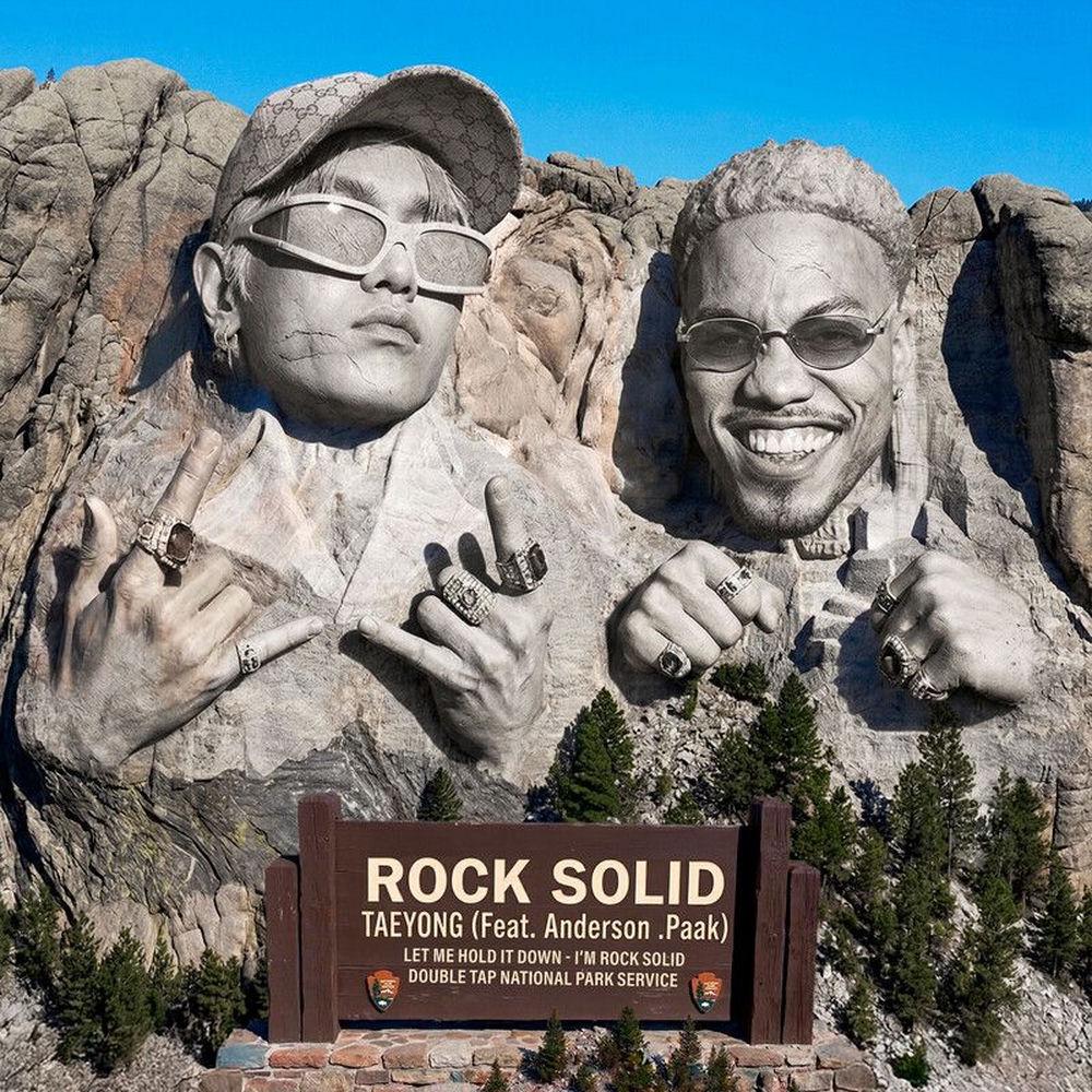 TAEYONG & Anderson.Paak - Rock Solid (Feat. Anderson .Paak) cover art on Wallkpop