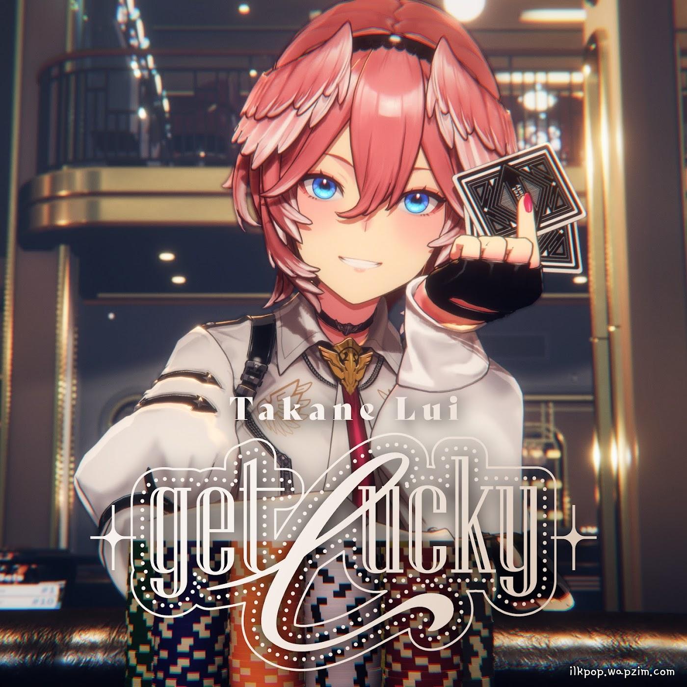 Takane Lui - get lucky [Theme Song hololive IDOL PROJECT] cover art on Wallkpop