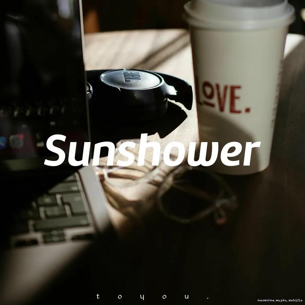 toyou. - Sunshower cover art on Wallkpop
