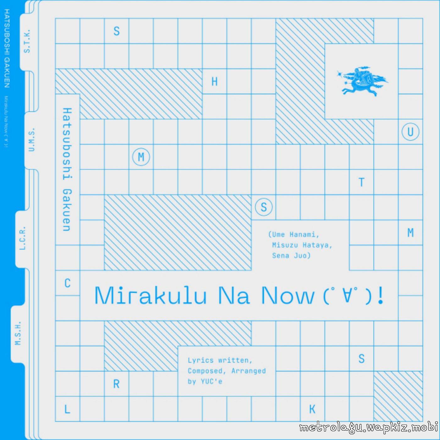 Ume Hanami (CV: Ayane Matsuda), Misuzu Hataya (CV: Non Harusaki), Sena Juo (CV: Mashiro Hitaka) - Mirakulu Na Now (ﾟ∀ﾟ) ! [Theme Song Gakuen IDOLM@STER] cover art on Wallkpop