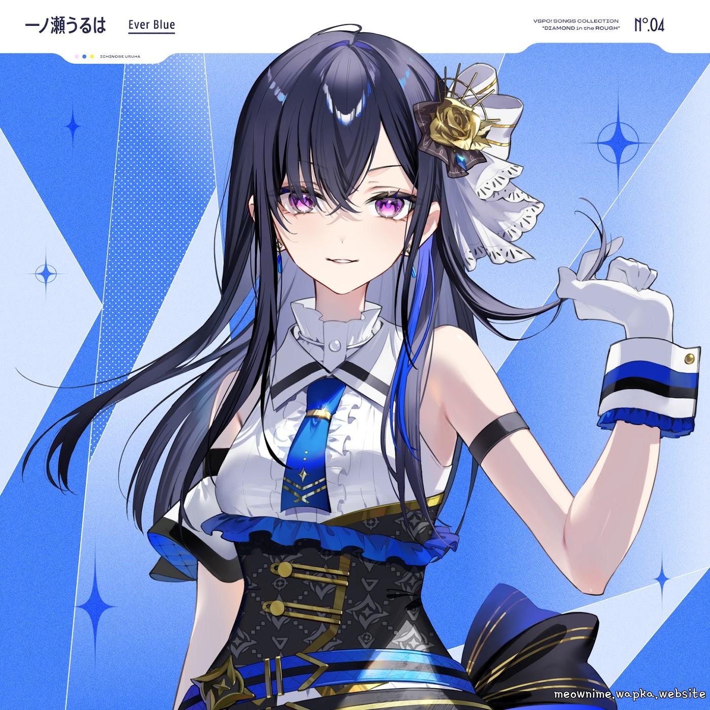 Uruha Ichinose - Ever Blue [Theme Song VSPO!] cover art on Wallkpop