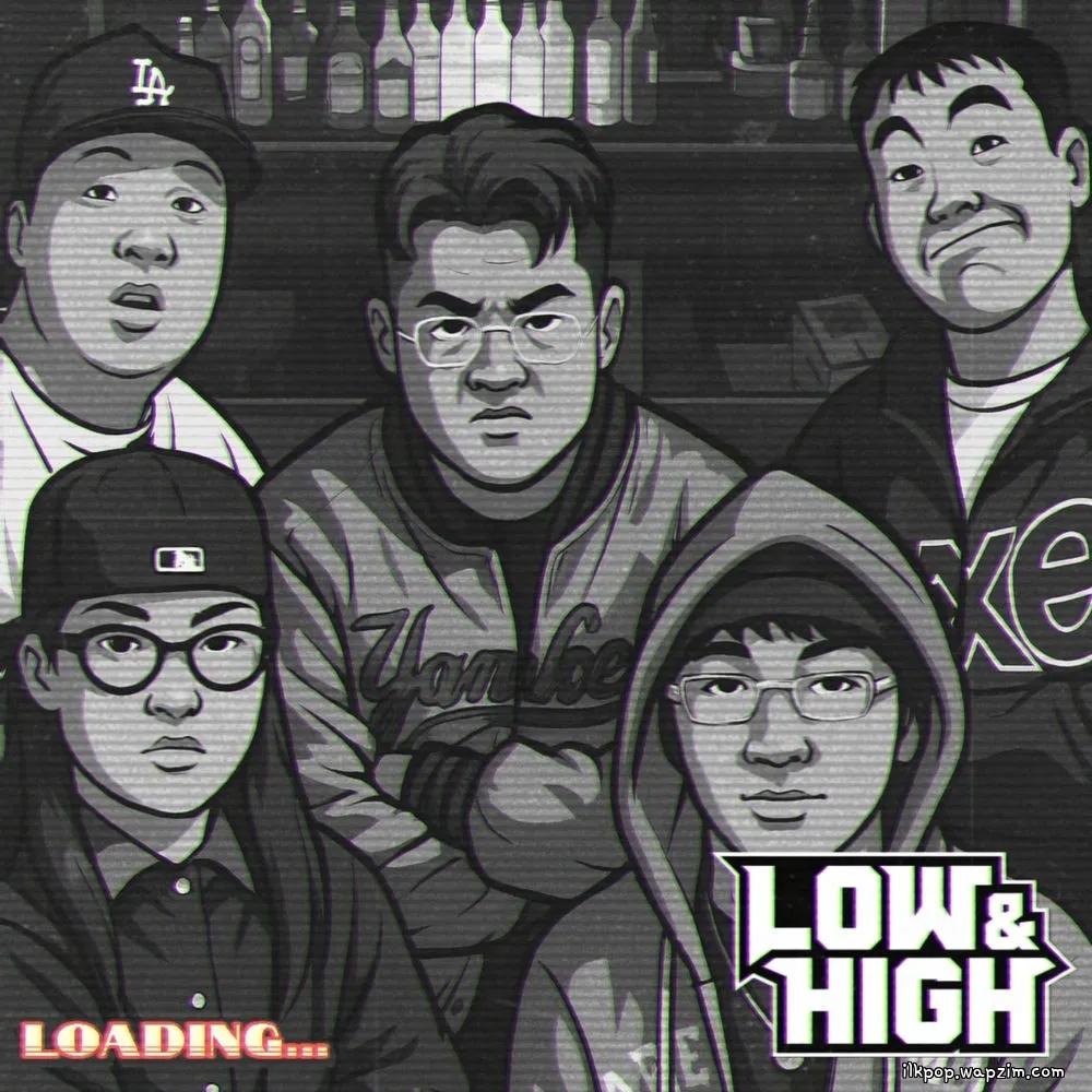 VANBLV & Guhyeonhada - LOW & HIGH (feat. Seomalone, huka, FB) cover art on Wallkpop