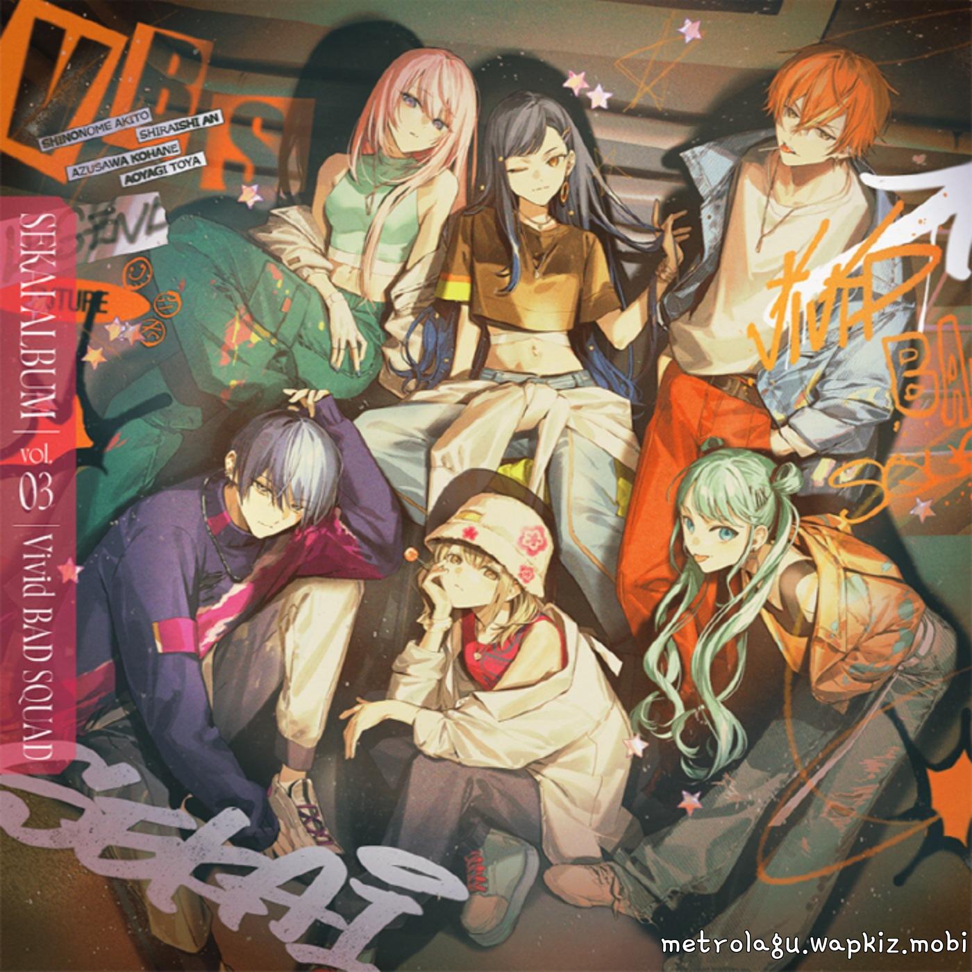 Vivid BAD SQUAD - Yoidore Shirazu [Theme Song Project Sekai: Colorful Stage!] cover art on Wallkpop