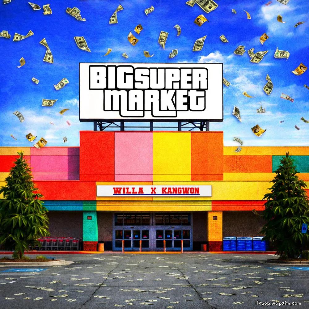 WILLA & Kangwon - BIGSUPERMARKET cover art on Wallkpop