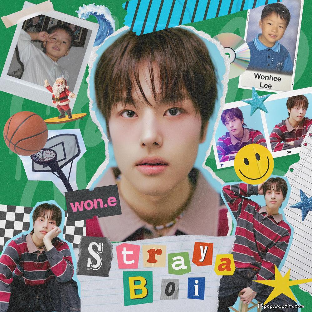 won.e - StrayaBoi cover art on Wallkpop
