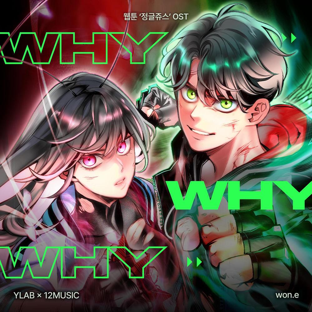 won.e - WHY WHY WHY cover art on Wallkpop