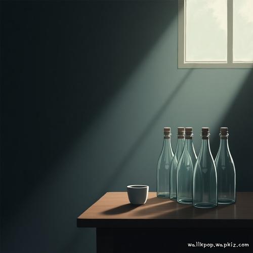 Wool - 술이 늘었어 (Missing You, Drink Heavily) cover art on Wallkpop