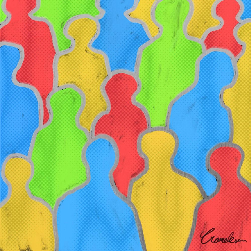 XAVII - 카멜레온 (CHAMELEON) (feat.1DAY) cover art on Wallkpop