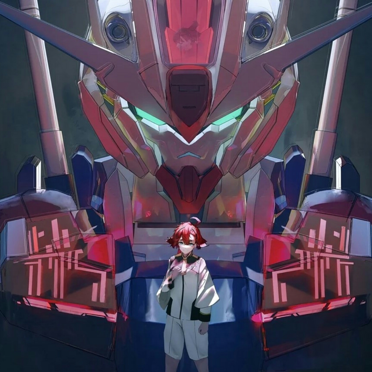 Yama - slash [Opening Gundam: The Witch from Mercury 2nd Season] cover art on Wallkpop