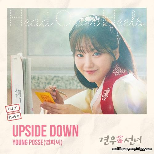 YOUNG POSSE - UPSIDE DOWN cover art on Wallkpop