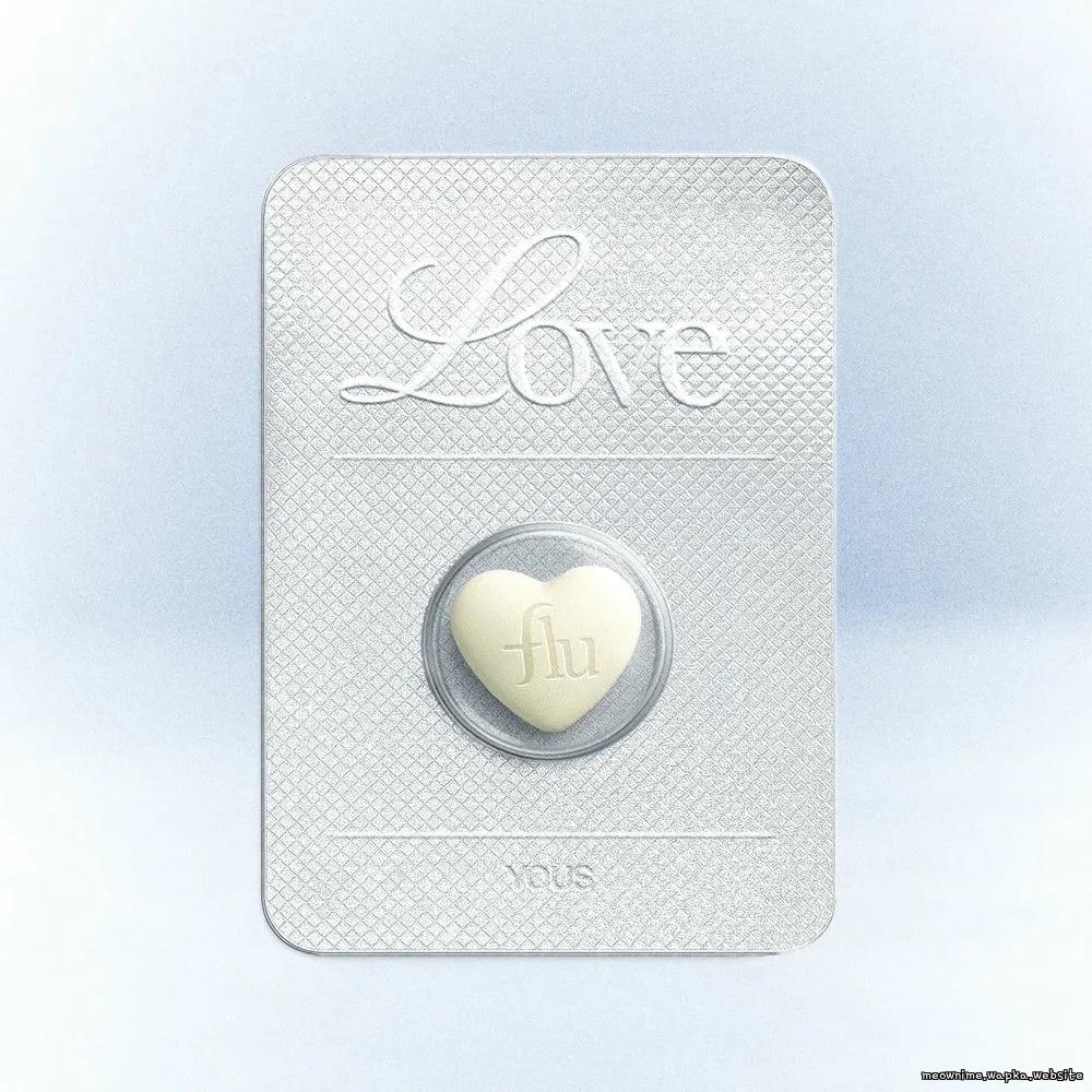 YOUS - LOVE FLU (Feat. simaron) [Korean Ver] cover art on Wallkpop