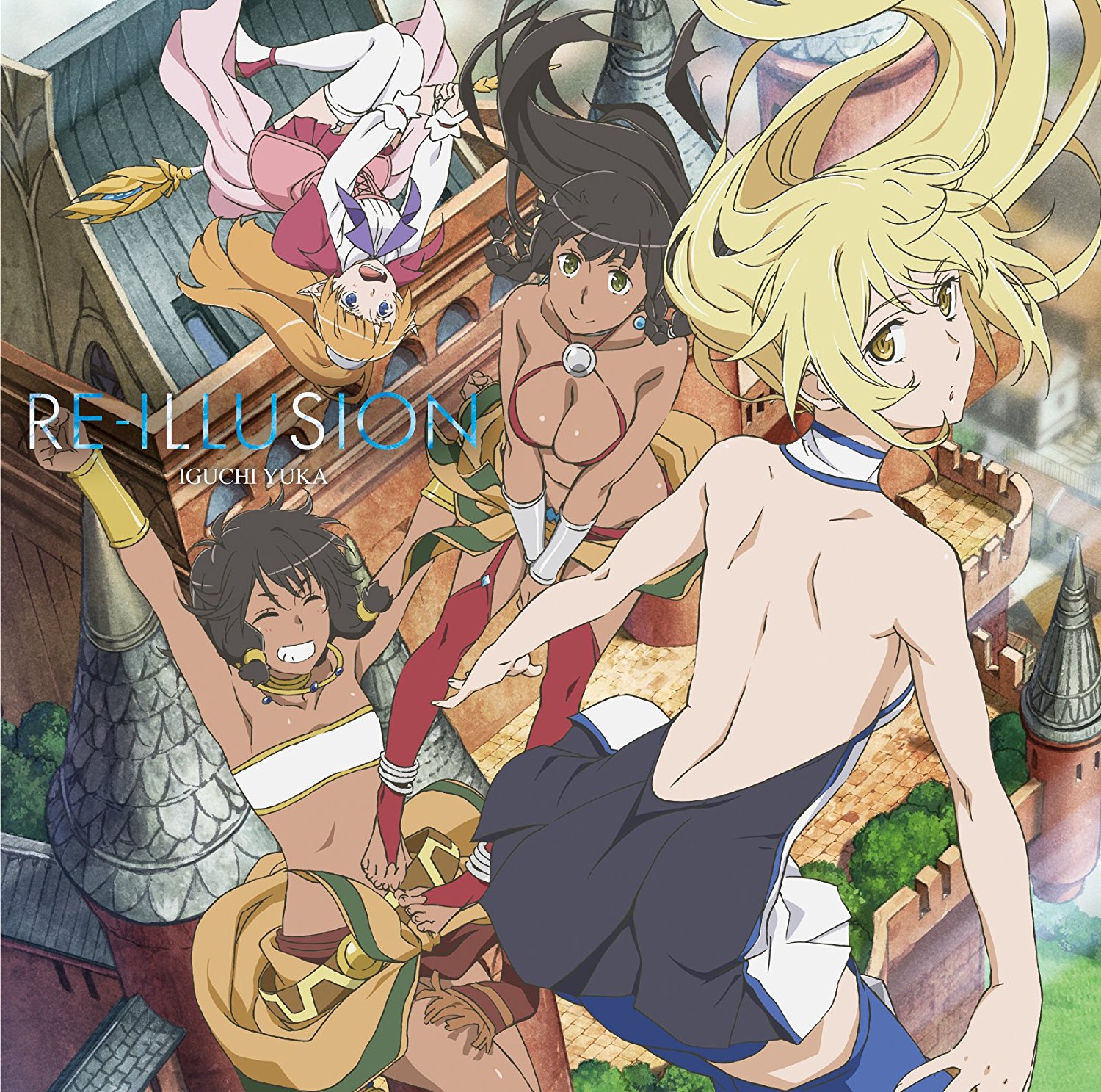 Yuka Iguchi - RE-ILLUSION [Opening Dungeon ni Deai wo Motomeru no wa Machigatteiru Darou ka Gaiden∶ Sword Oratoria] cover art on Wallkpop