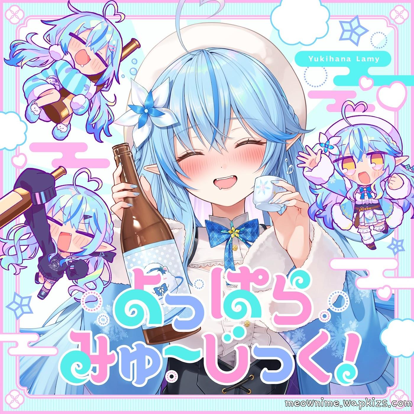 Yukihana Lamy - Yoppara Music! [Theme Song hololive IDOL PROJECT] cover art on Wallkpop
