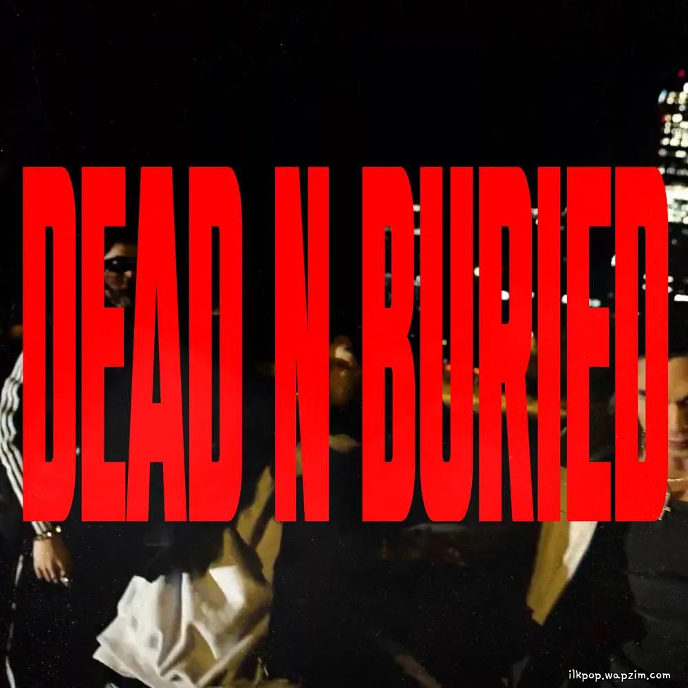YUNB - DEAD N BURIED (Feat. G2, Dbo) cover art on Wallkpop