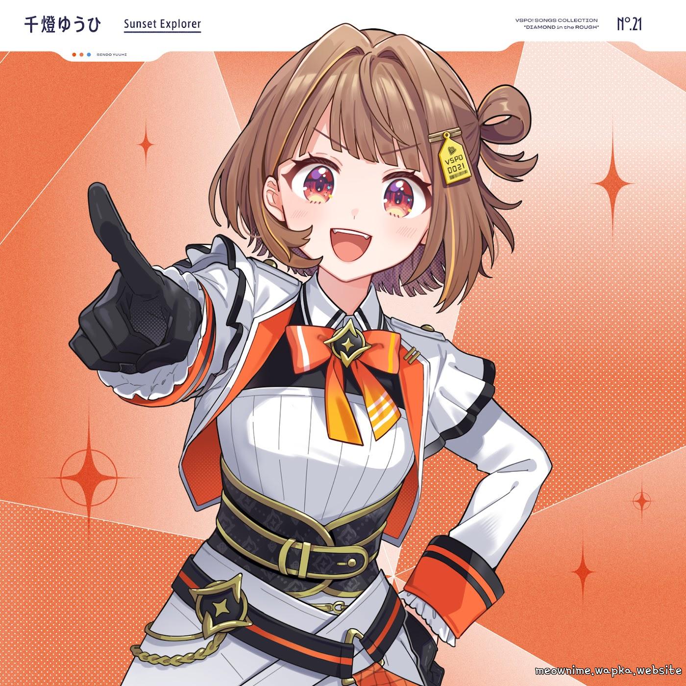 Yuuhi Sendo - Sunset Explorer [Theme Song VSPO!] cover art on Wallkpop