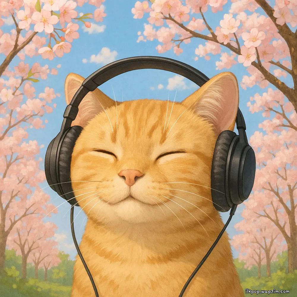 냥아치 - 화창한 봄날 (a sunny spring day) cover art on Wallkpop